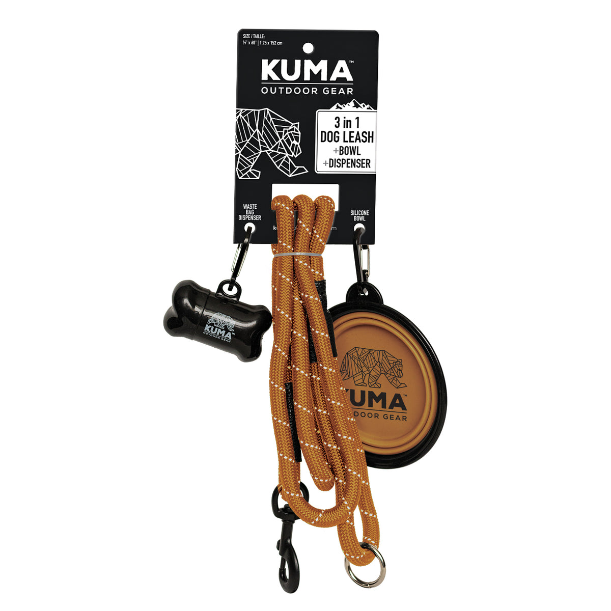 KUMA Outdoor Gear 3 in 1 Dog Leash