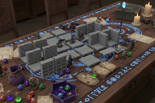 Wizard Study Library Room – Dragonlock 28mm Dungeon