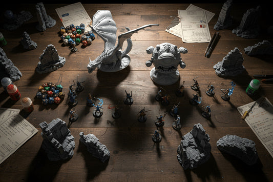 28mm Great Dragon & Eye Tyrant – Boss Monster Bundle