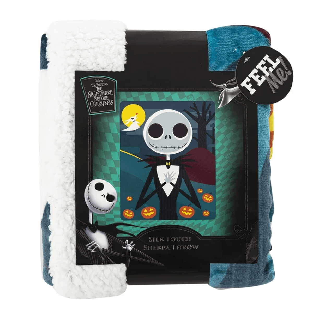 Nightmare Before Christmas 40x50 Silk Touch Sherpa Blanket