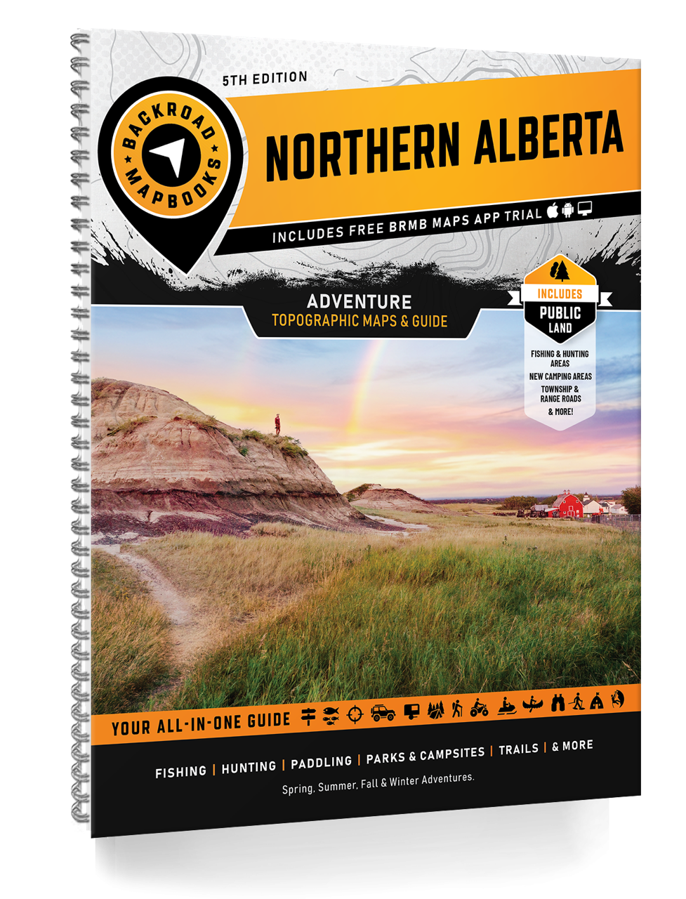 Northern Alberta Backroad Mapbook