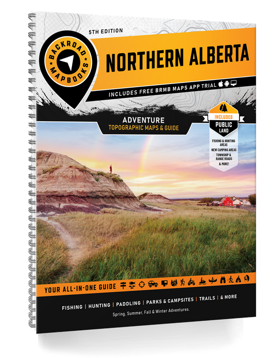 Northern Alberta Backroad Mapbook