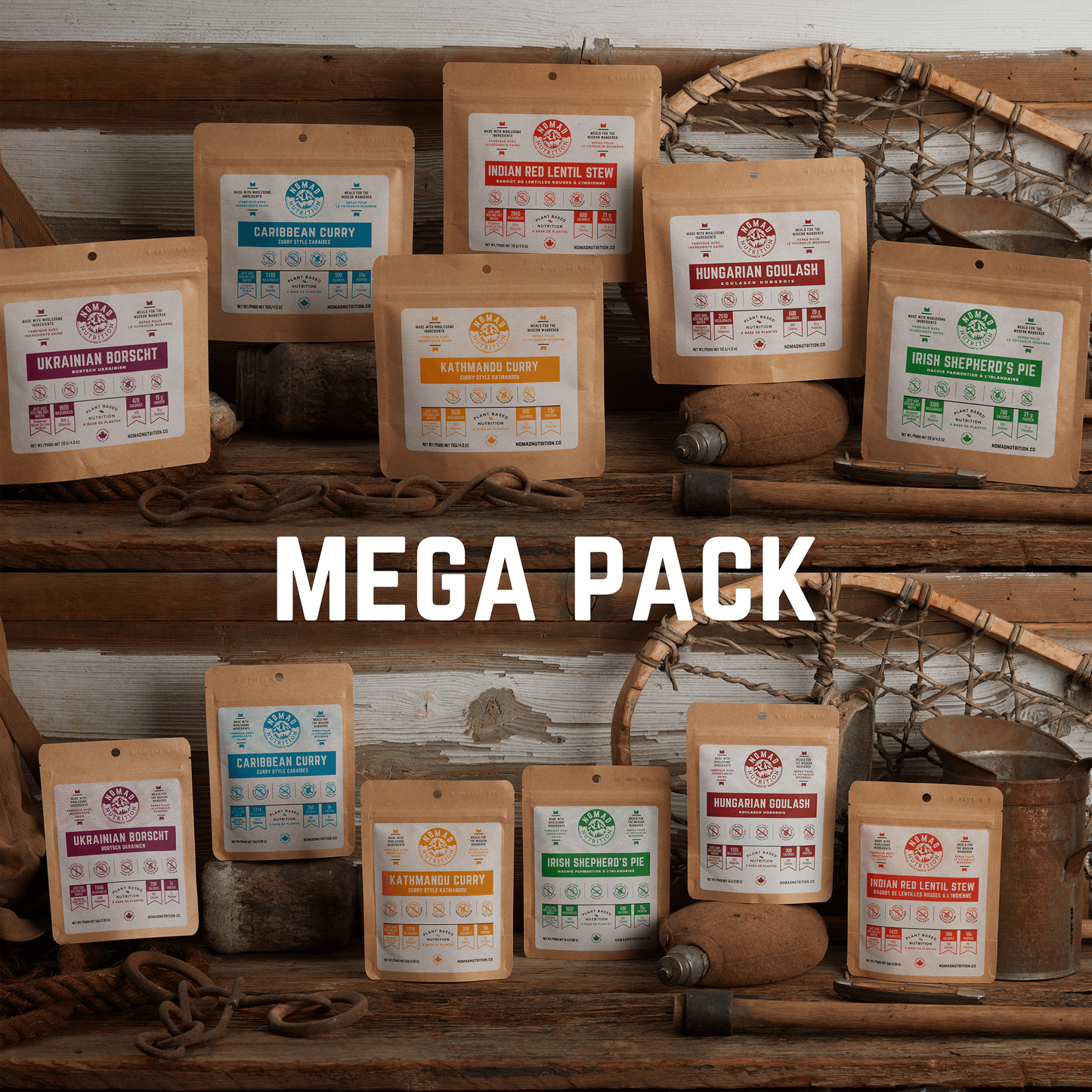 Mega Pack - 18 Meals