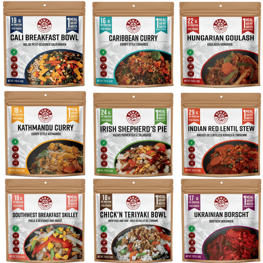 Nomad Nutrition Power Pack - 9 x 112gram