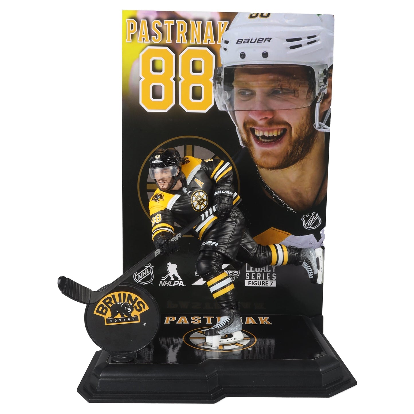 David Pastrnak (Boston Bruins) NHL 7" Figure McFarlane's SportsPicks ( Platinum / Chase )