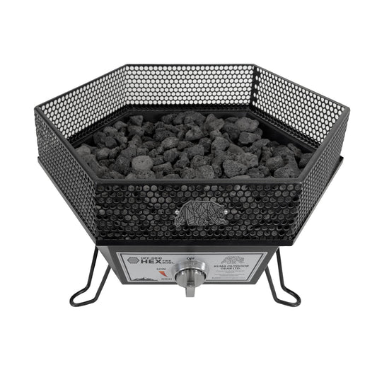 Off-Grid Hex Fire Bowl