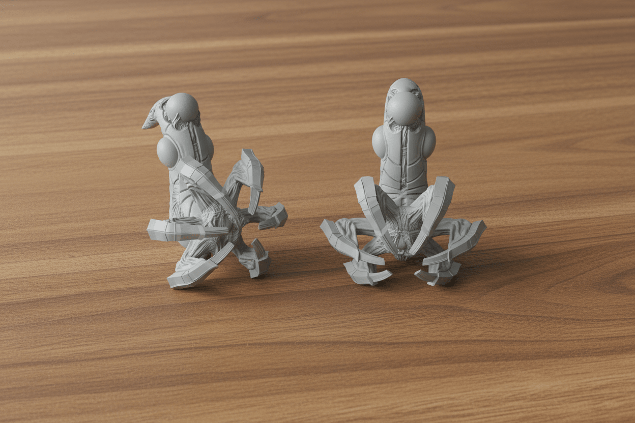 Oq'Uiar Rift Armada – 1:128 Alien Fleet (8 Ships)