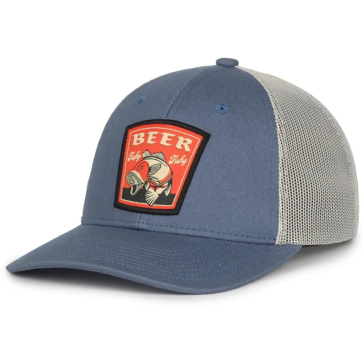 Outdoor Cap Company Beer Fish Trucker Cap
