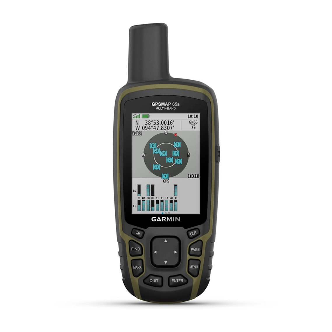 GPSMAP® 65s GPS Handheld with Sensors