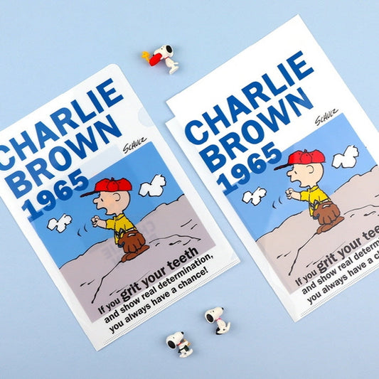Peanuts Charlie Brown A4 File Folder