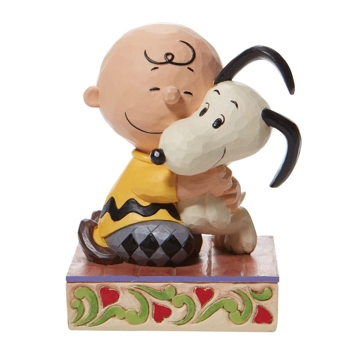 Peanuts - Charlie Brown & Snoopy "Beagle Hug = Blissful Heart" Jim Shore