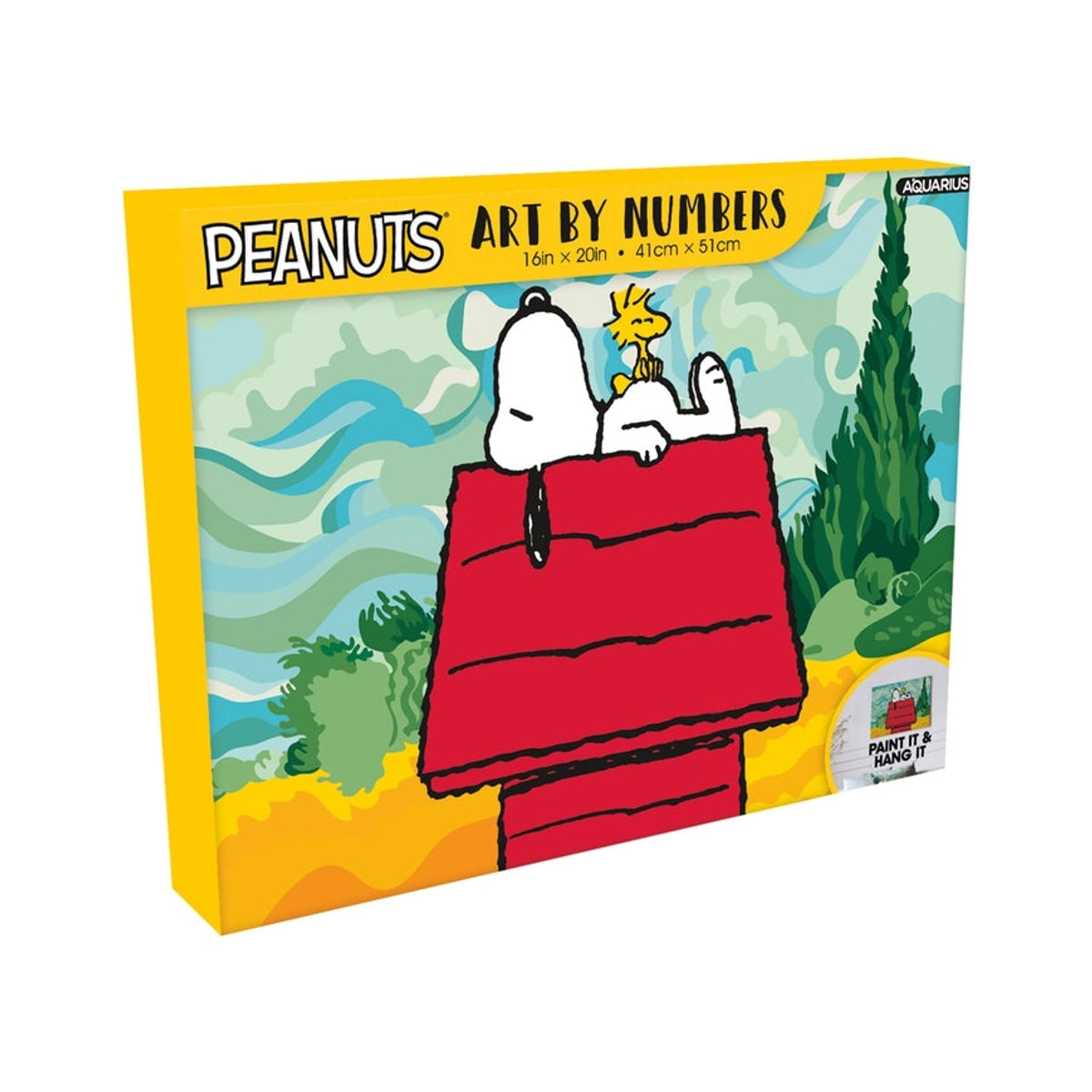 Peanuts Snoopy Chill Art By Numbers