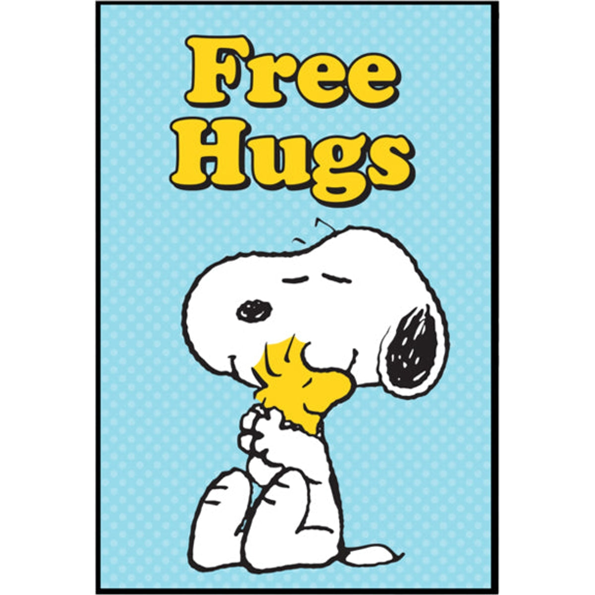 Peanuts - Snoopy & Woodstock "Free Hugs" 13x19 Wall Art
