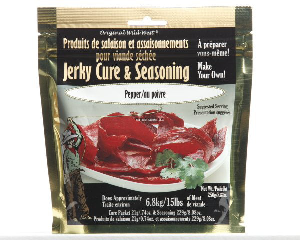 Wild West Pepper Jerky Cure and Seasoning