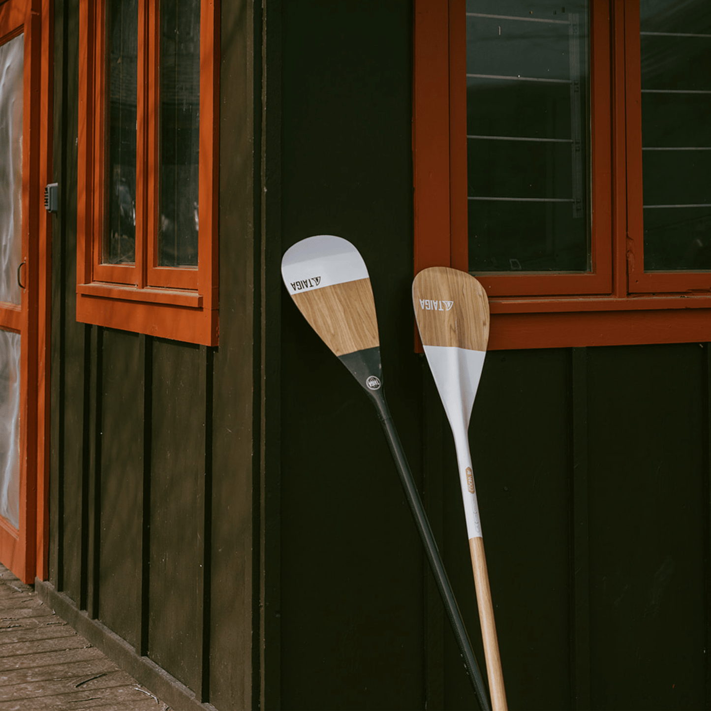 PERFORMANCE PADDLE - CARBON WOOD - Adjustable 2 or 3 pieces