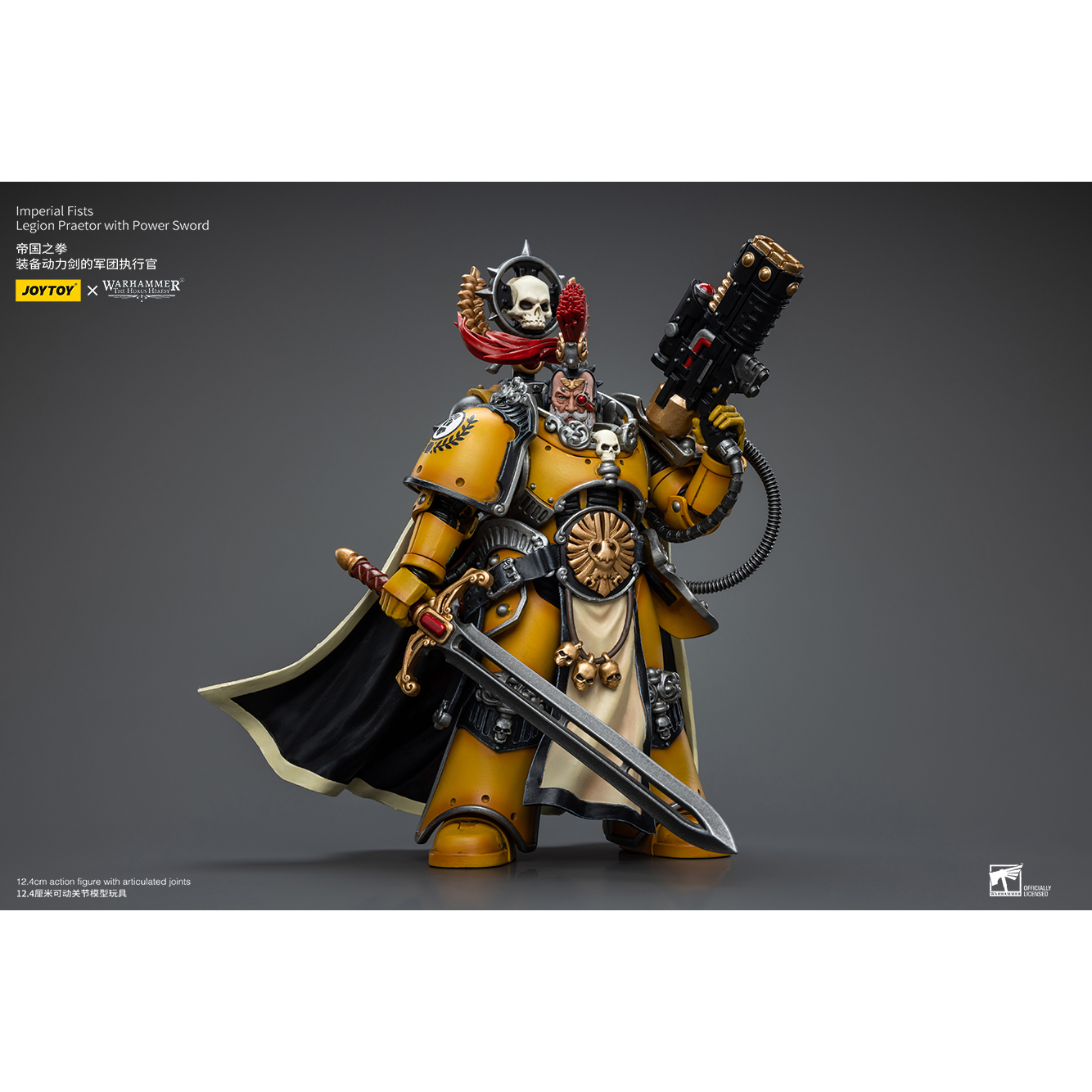 JOYTOY - Imperial Fists Legion Praetor with Power Sword