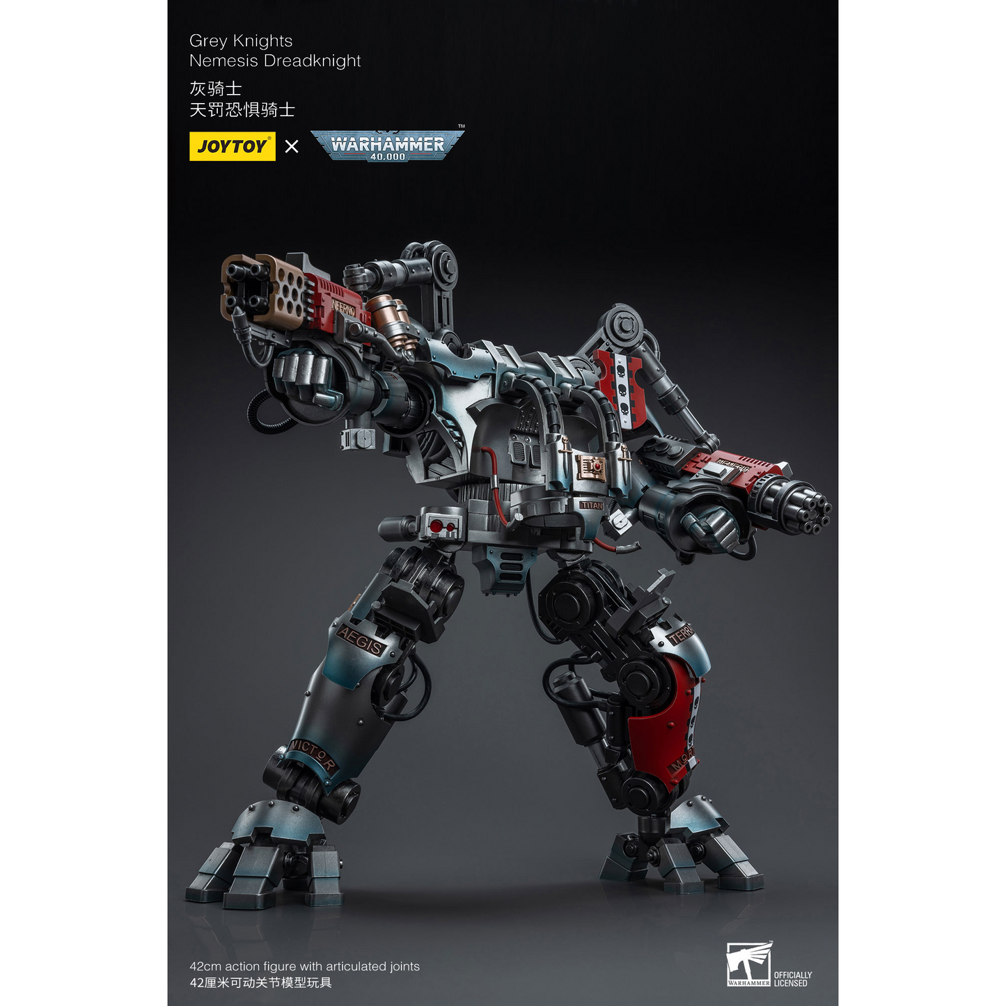 JOYTOY - Grey Knights Nemesis Dreadknight
