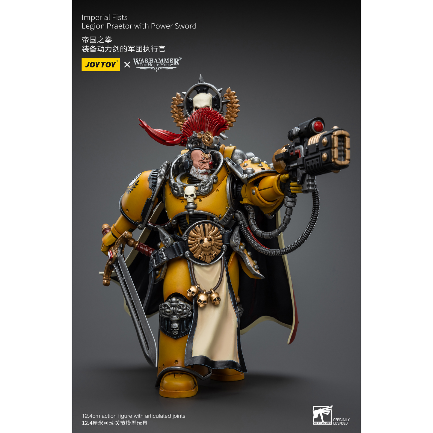 JOYTOY - Imperial Fists Legion Praetor with Power Sword