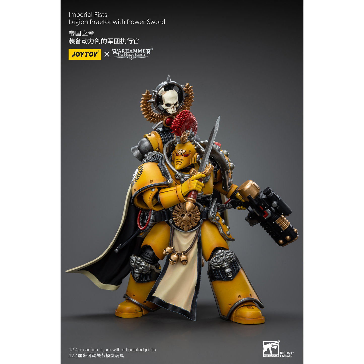 JOYTOY - Imperial Fists Legion Praetor with Power Sword