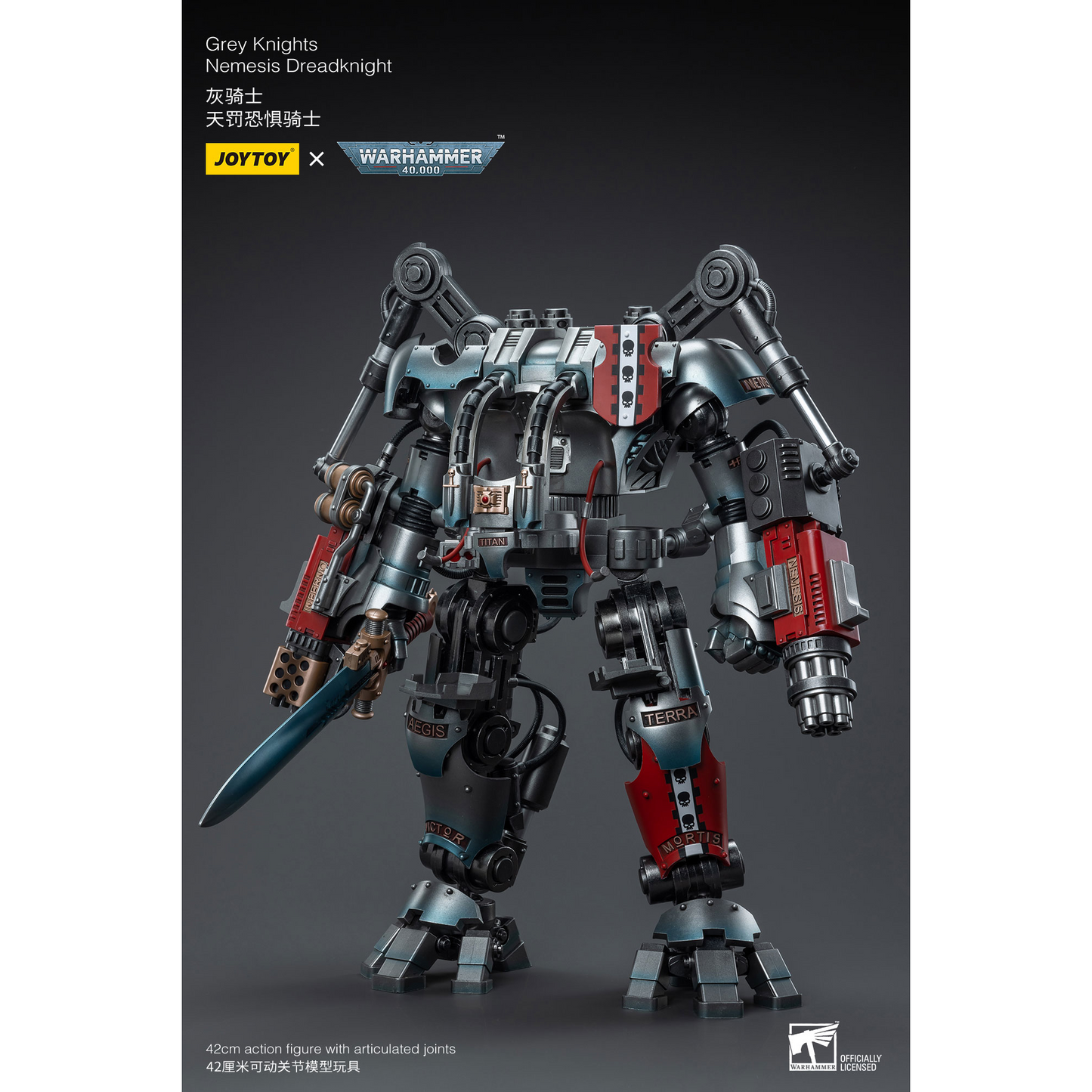 JOYTOY - Grey Knights Nemesis Dreadknight