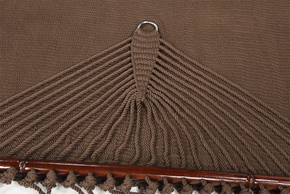 Polyester Rope Hammock - Soft-Woven Deluxe