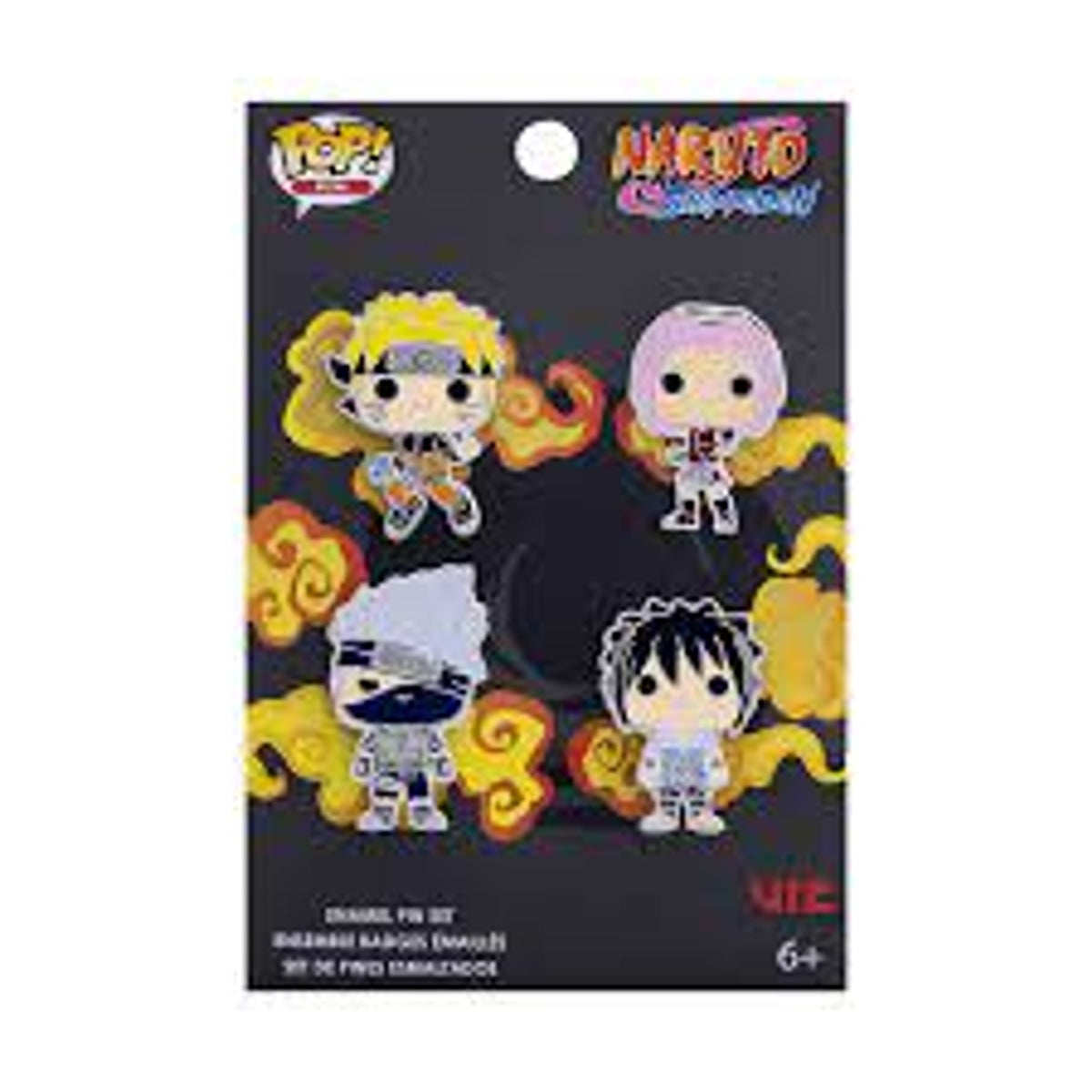 POP! 4pk Pin Set: Naruto Team 7