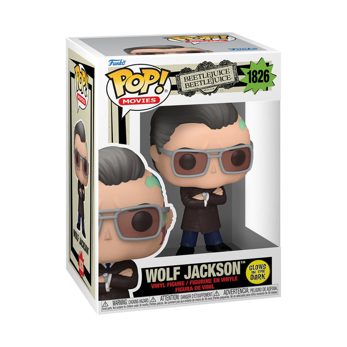 POP! Beetlejuice Beetlejuice - Wolf Jackson (Glow)