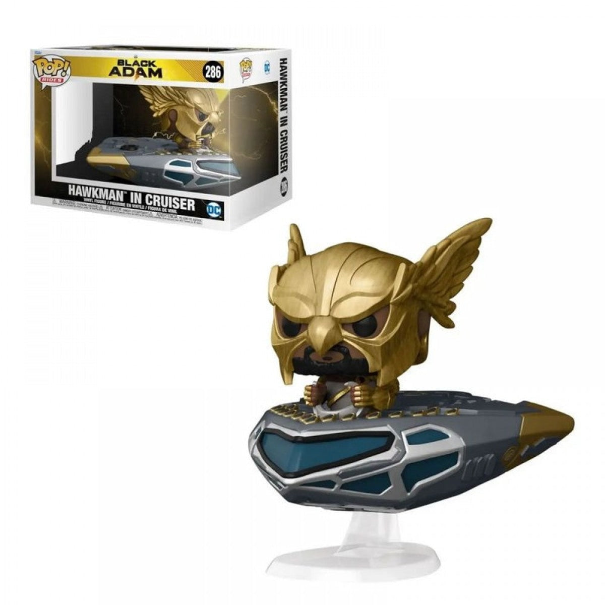 POP! Black Adam - Hawkman in Cruiser