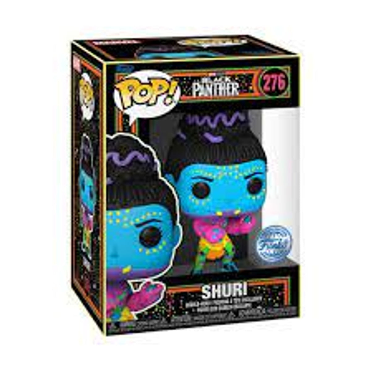 POP! Black Panther - Black Light Shuri (Special Edition)