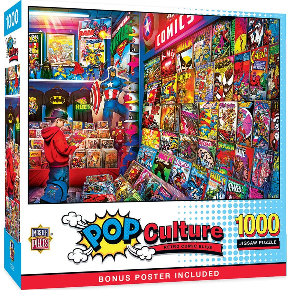Pop Culture - Retro Comic Bliss 1000pc Puzle