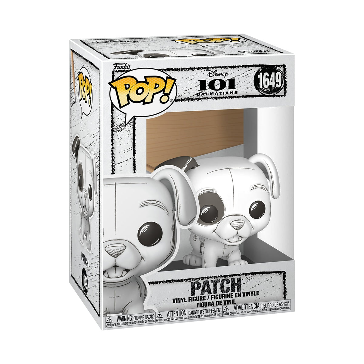 POP! Disney 101 Dalmations - Patch (Sketched Deco)