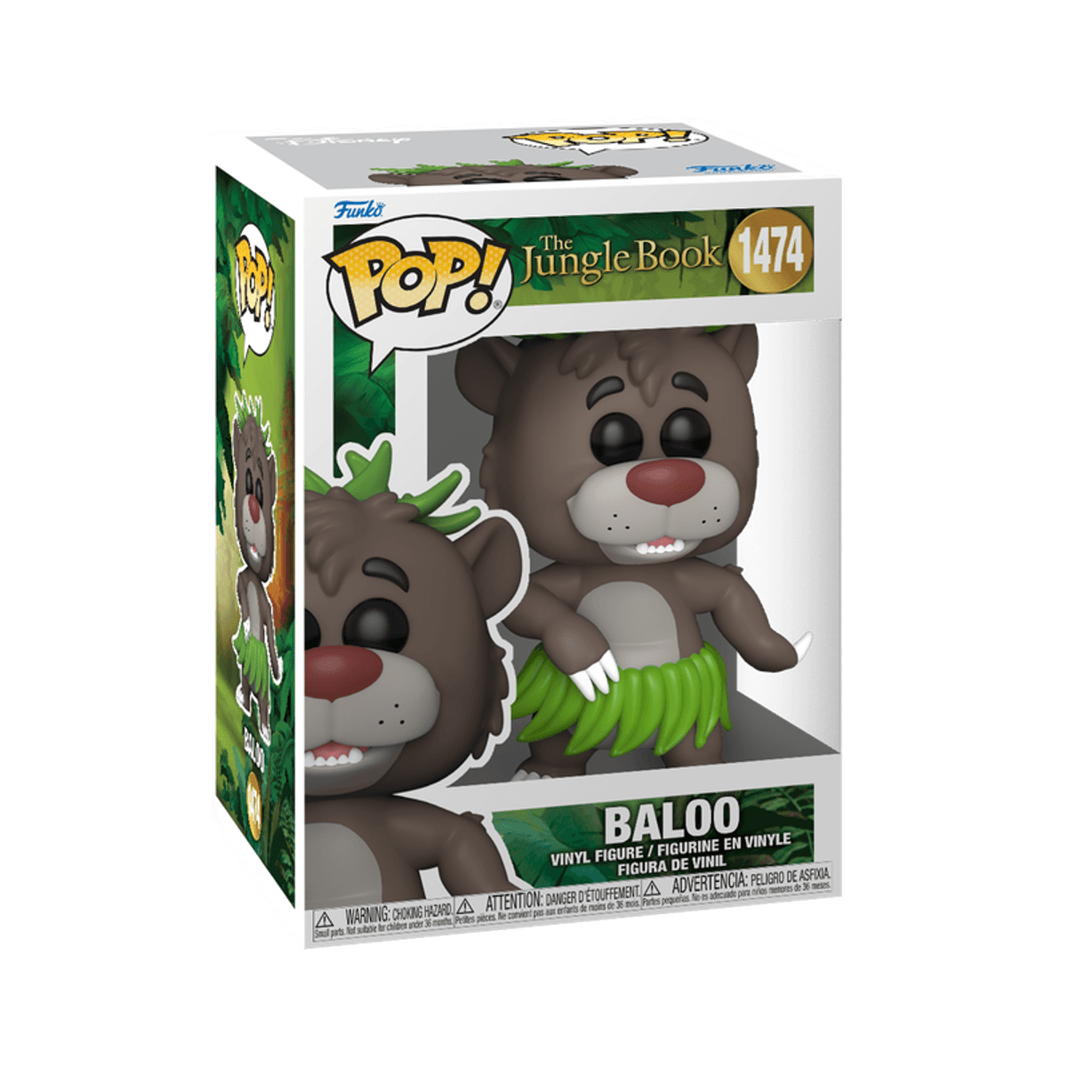 POP! Jungle Book - Baloo in Hula Skirt