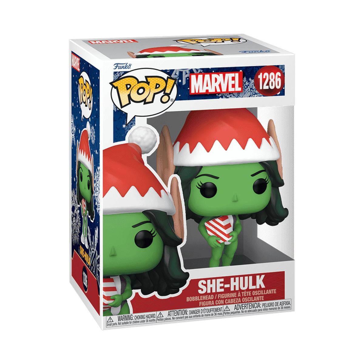 POP! Marvel Holiday - She-Hulk as Elf