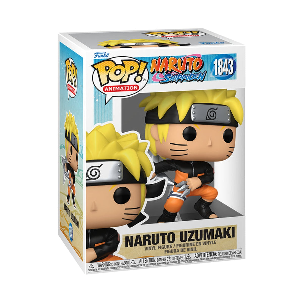 POP! Naruto - Naruto Uzumaki with Kunai & Shuriken