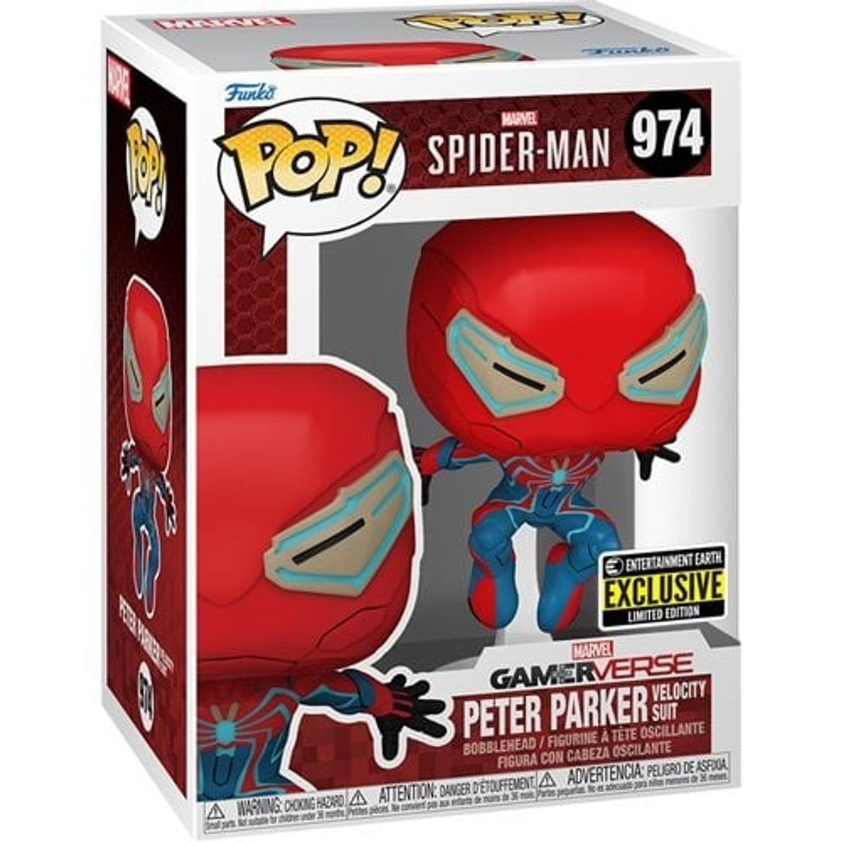 POP! Peter Parker Velocity Suit (EE Exclusive)