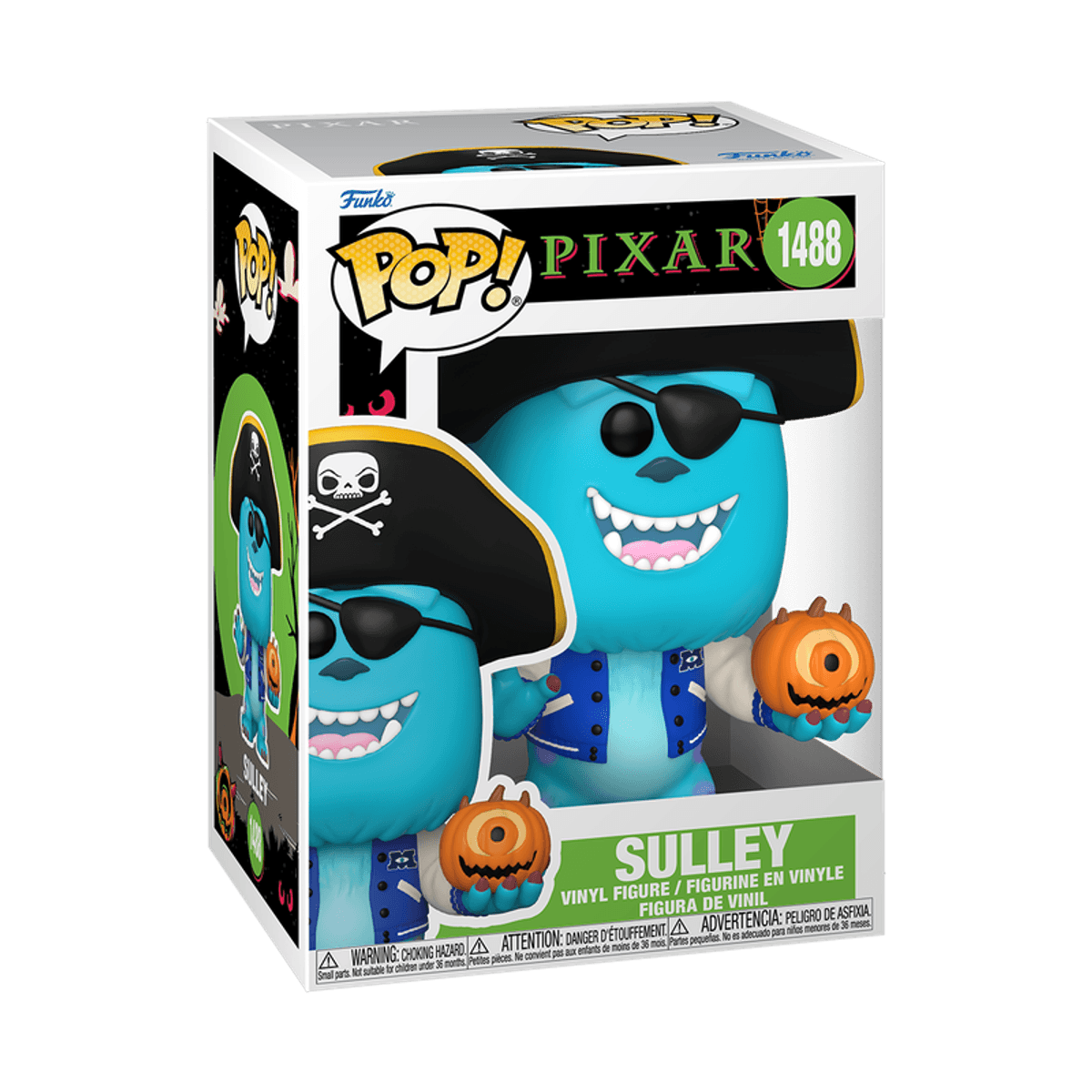 POP! Pixar Halloween - Monsters Inc Sully as Pirate