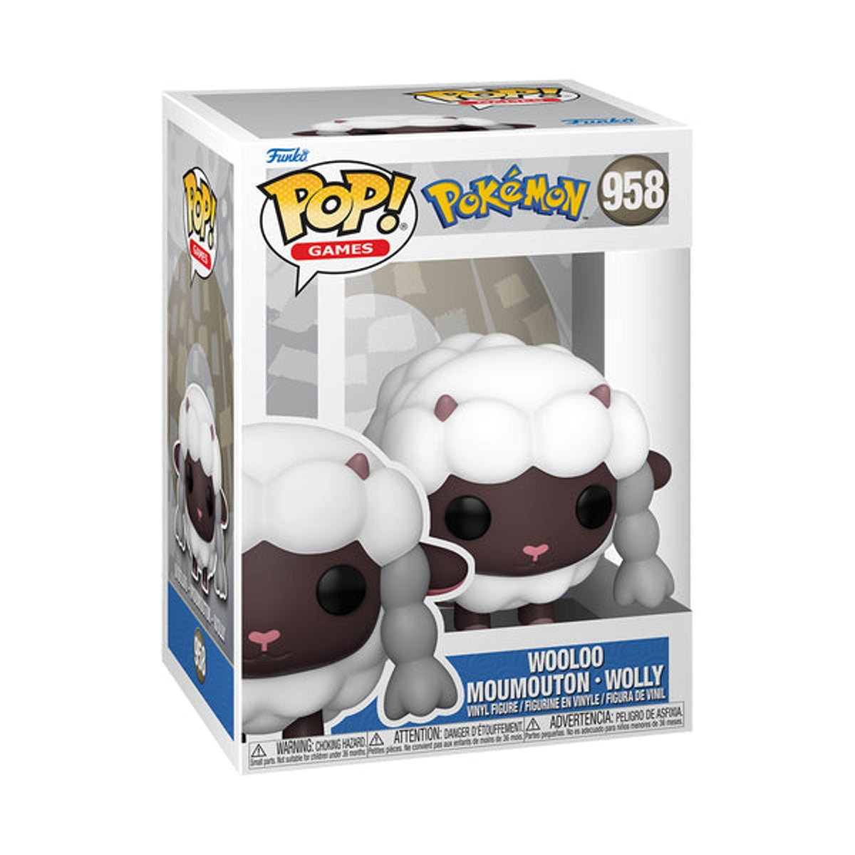 POP! Pokemon - Wooloo (Moumouton/Wolly)