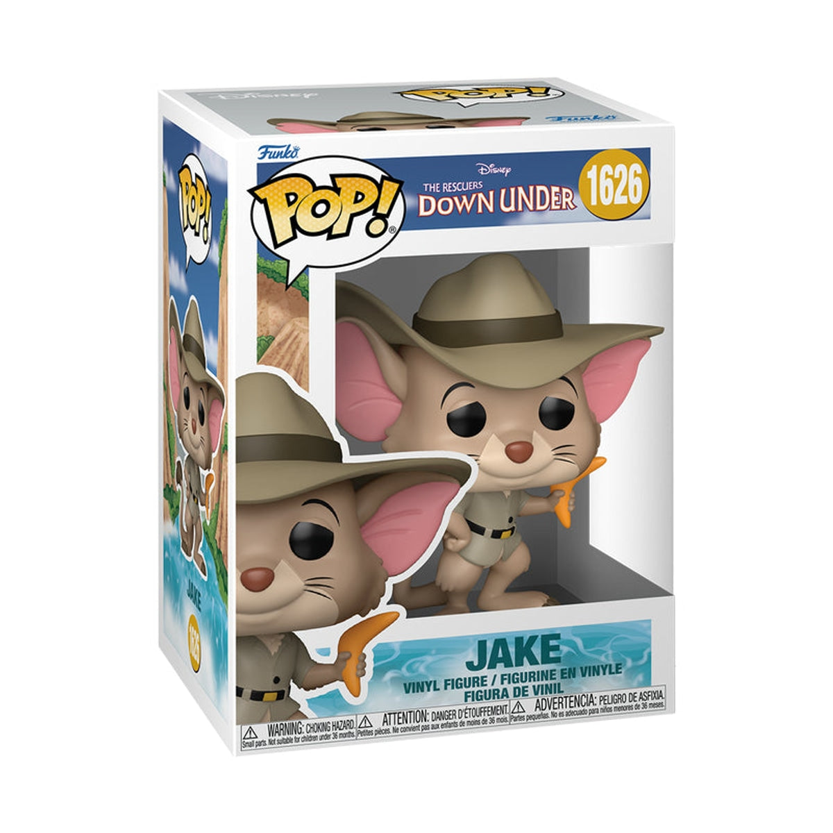 POP! Rescuers Down Under - Jake with Boomerang