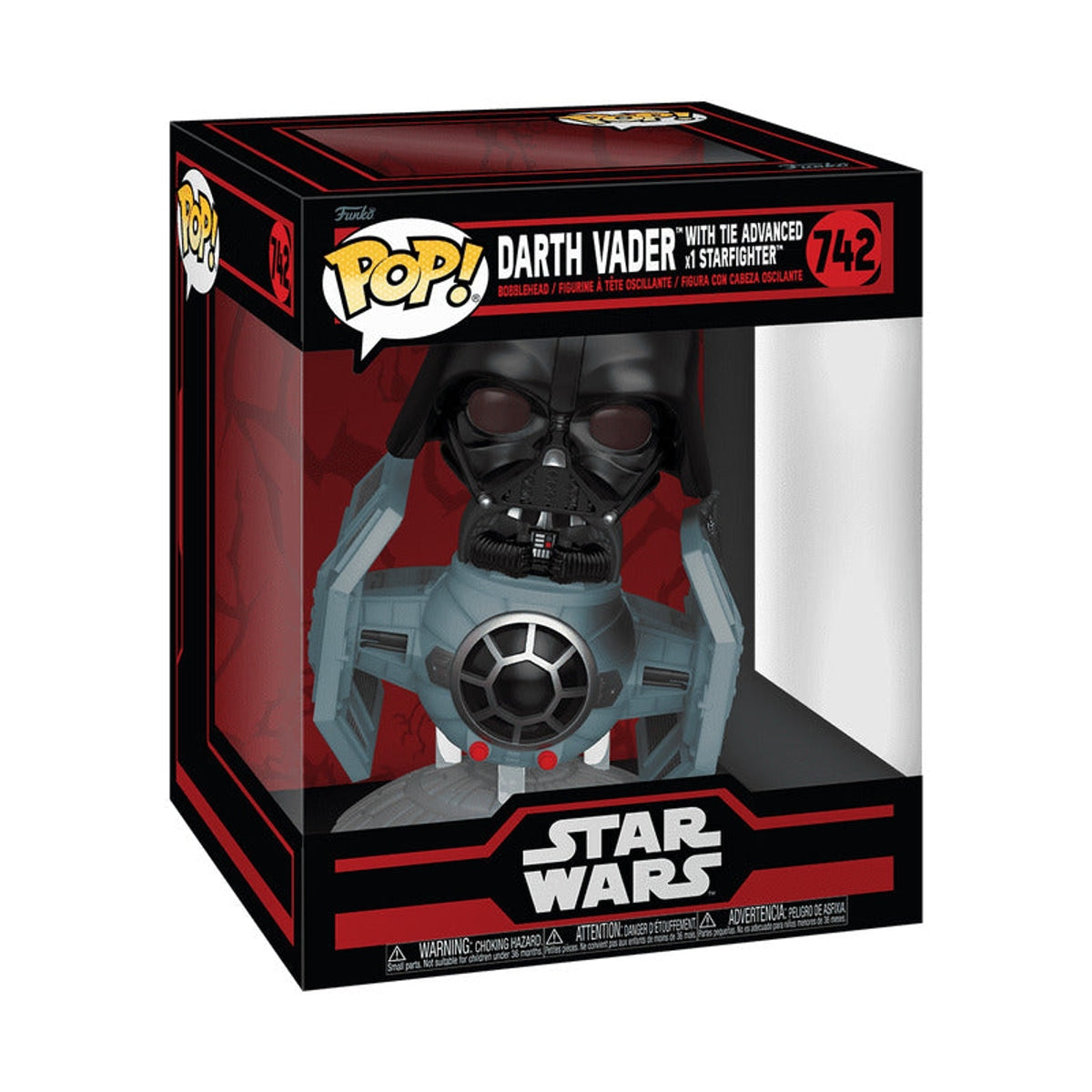 POP! Rides Star Wars - Darth Vader with TIE Advanced X1 Starfighter
