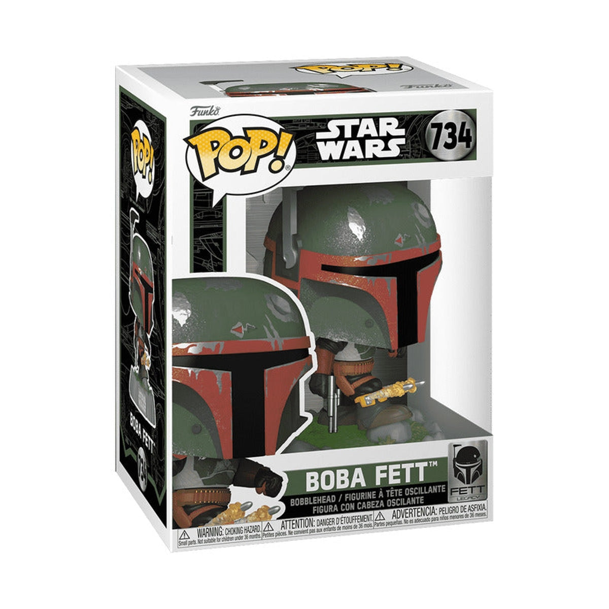 POP! Star Wars Fett Legacy - Boba Fett with Kneepad Rockets