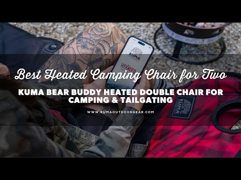 KUMA Bear Buddy Double Heated Camping Chair