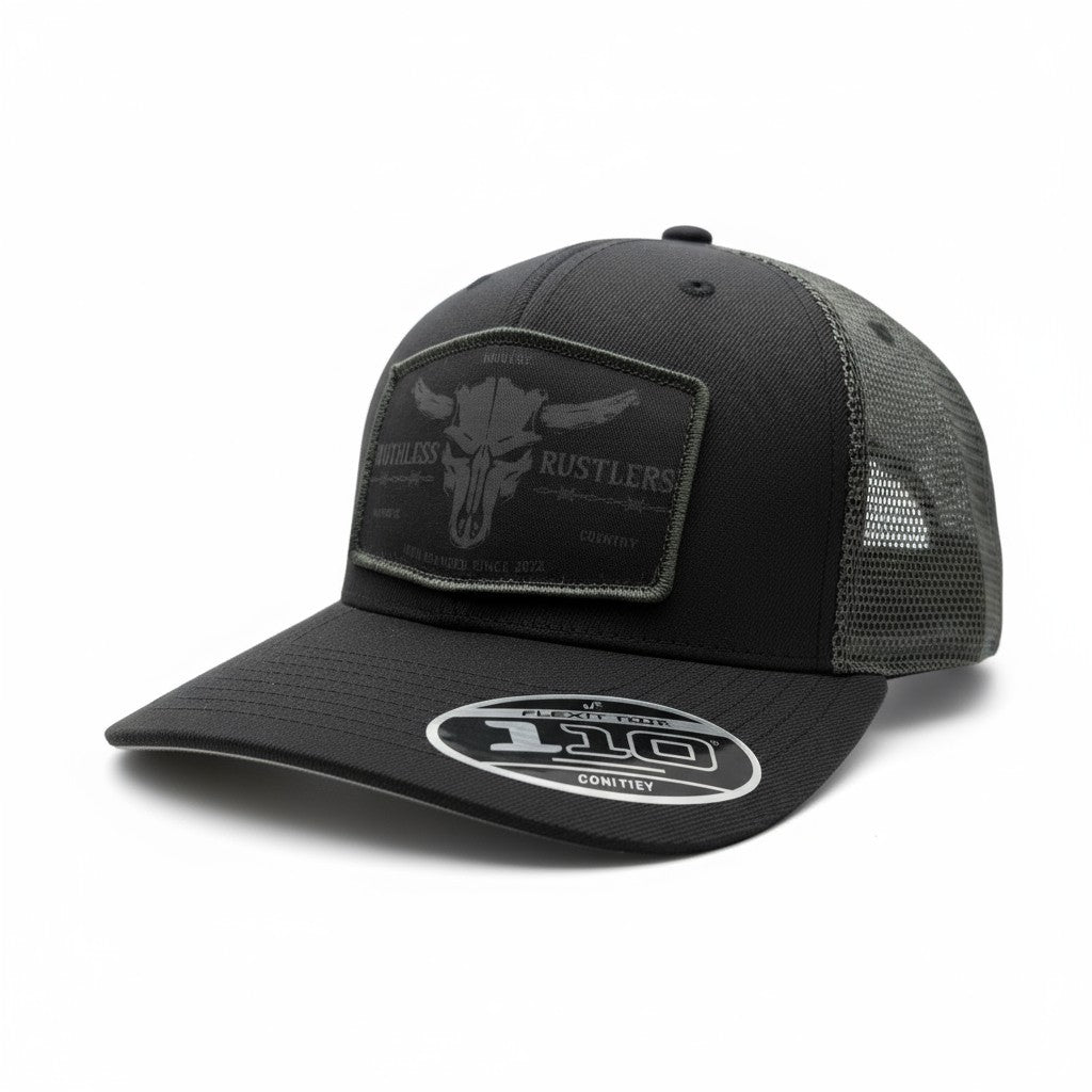 Ruthless Rustlers Barbed Wire Premium Cap | Black/Graphite