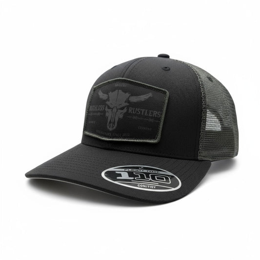 Ruthless Rustlers Barbed Wire Premium Cap | Black/Graphite