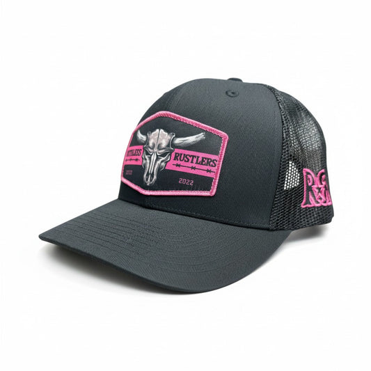Ruthless Rustlers Barbed Wire Trucker Cap | Black