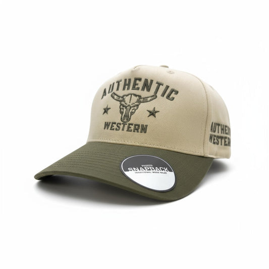 Ruthless Rustlers Combo Cap | Beige/Loden