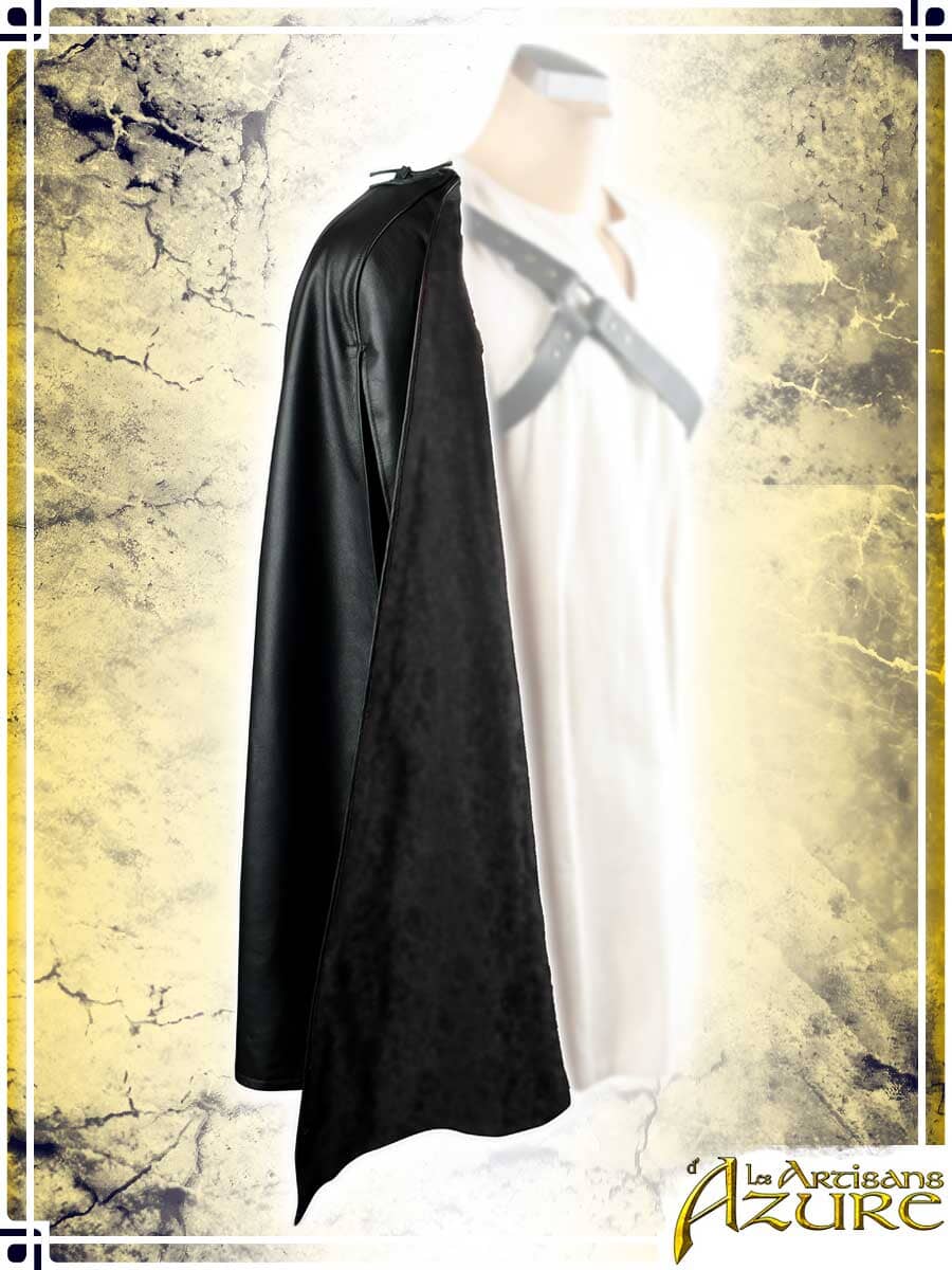 Assassin's Leather Half-Cape