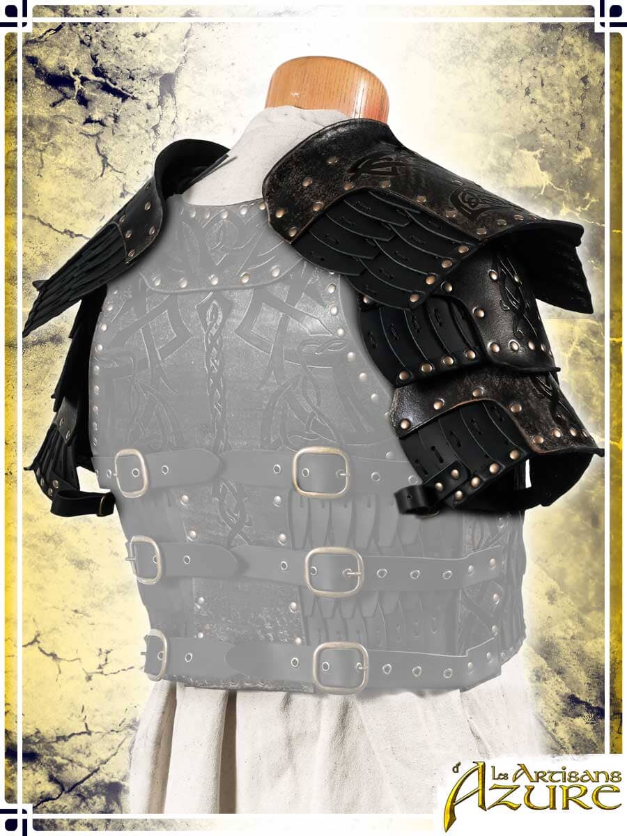 Viking Pauldrons - Ashen