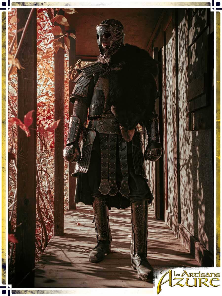 Viking Greaves - Ashen