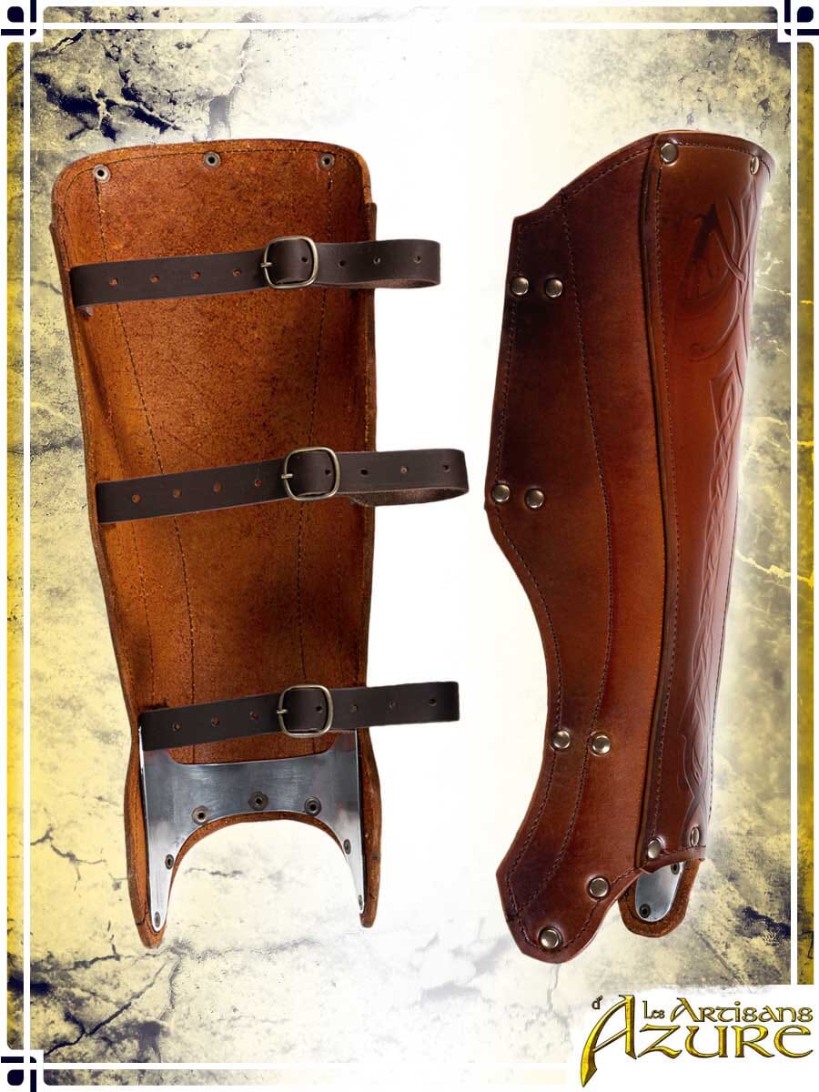 Shieldmaiden Greaves - Epic/Amber