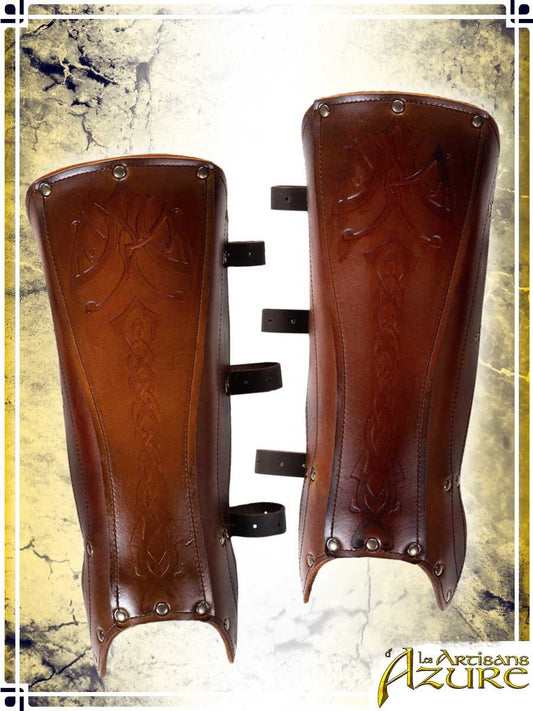 Shieldmaiden Greaves - Epic/Amber